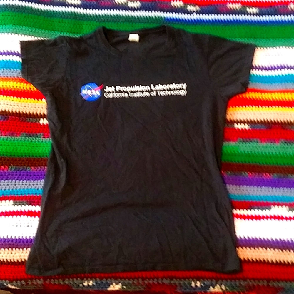 Nasa shirt black ladies large